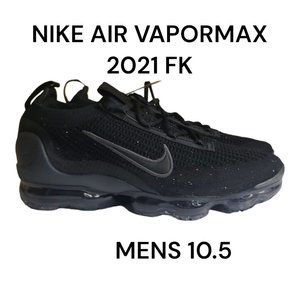 Nike Air Vapormax 2021 FK Flyknit Black NEW Men's Size 10.5